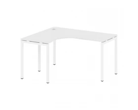 Стол криволинейный левый на П-образном м/к 1400x1200x750 Metal System Quattro 4x4 images