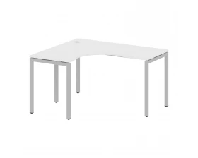 Стол криволинейный левый на П-образном м/к 1400x1200x750 Metal System Quattro 4x4 images