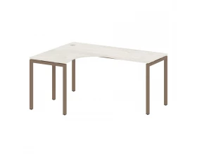Стол криволинейный левый на П-образном м/к 1600x1200x750 Metal System Quattro 4x4 images
