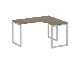 Стол криволинейный правый на О-образном м/к 1400x1200x750 Metal System Quattro 4x4 images