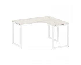 Стол криволинейный правый на О-образном м/к 1400x1200x750 Metal System Quattro 4x4 images