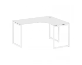 Стол криволинейный правый на О-образном м/к 1400x1200x750 Metal System Quattro 4x4 images