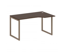 Стол криволинейный правый на О-образном м/к 1400x900x750 Metal System Quattro 4x4 images