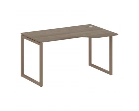 Стол криволинейный правый на О-образном м/к 1400x900x750 Metal System Quattro 4x4 images