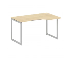 Стол криволинейный правый на О-образном м/к 1400x900x750 Metal System Quattro 4x4 images