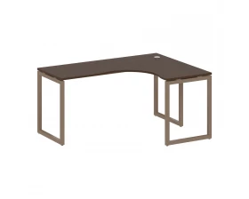 Стол криволинейный правый на О-образном м/к 1600x1200x750 Metal System Quattro 4x4 images