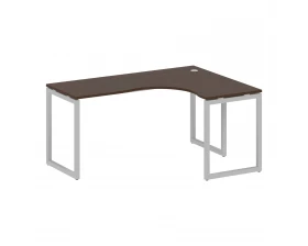 Стол криволинейный правый на О-образном м/к 1600x1200x750 Metal System Quattro 4x4 images