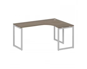 Стол криволинейный правый на О-образном м/к 1600x1200x750 Metal System Quattro 4x4 images