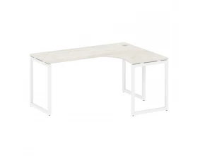 Стол криволинейный правый на О-образном м/к 1600x1200x750 Metal System Quattro 4x4 images