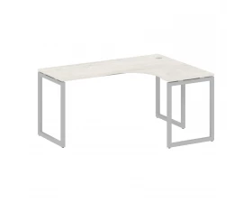 Стол криволинейный правый на О-образном м/к 1600x1200x750 Metal System Quattro 4x4 images