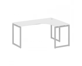 Стол криволинейный правый на О-образном м/к 1600x1200x750 Metal System Quattro 4x4 images