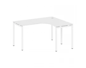 Стол криволинейный правый на П-образном м/к 1400x1200x750 Metal System Quattro 4x4 images