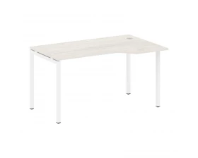 Стол криволинейный правый на П-образном м/к 1400x900x750 Metal System Quattro 4x4 images