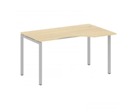 Стол криволинейный правый на П-образном м/к 1400x900x750 Metal System Quattro 4x4 images