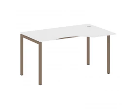 Стол криволинейный правый на П-образном м/к 1400x900x750 Metal System Quattro 4x4 images