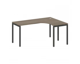 Стол криволинейный правый на П-образном м/к 1600x1200x750 Metal System Quattro 4x4 images