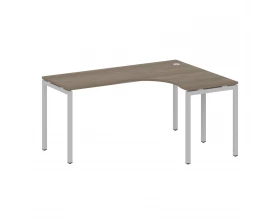 Стол криволинейный правый на П-образном м/к 1600x1200x750 Metal System Quattro 4x4 images