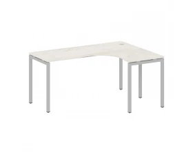 Стол криволинейный правый на П-образном м/к 1600x1200x750 Metal System Quattro 4x4 images