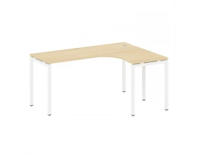 Стол криволинейный правый на П-образном м/к 1600x1200x750 Metal System Quattro 4x4 images