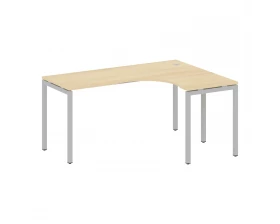 Стол криволинейный правый на П-образном м/к 1600x1200x750 Metal System Quattro 4x4 images