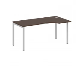 Стол криволинейный правый на П-образном м/к 1600x900x750 Metal System Quattro 4x4 images