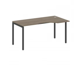 Стол криволинейный правый на П-образном м/к 1600x900x750 Metal System Quattro 4x4 images