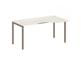 Стол криволинейный правый на П-образном м/к 1600x900x750 Metal System Quattro 4x4 images