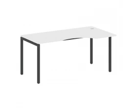 Стол криволинейный правый на П-образном м/к 1600x900x750 Metal System Quattro 4x4 images
