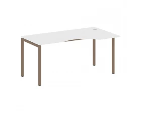 Стол криволинейный правый на П-образном м/к 1600x900x750 Metal System Quattro 4x4 images