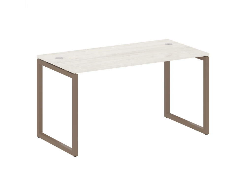 Стол письменный на О-образном м/к 1400x720x750 Metal System Quattro 4x4