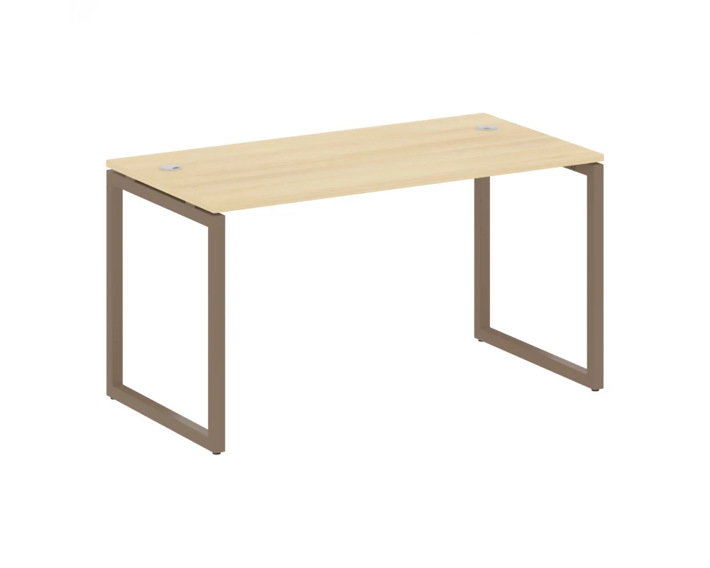 Стол письменный на О-образном м/к 1400x720x750 Metal System Quattro 4x4