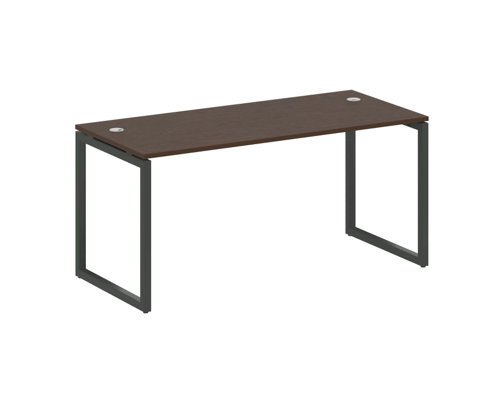 Стол письменный на О-образном м/к 1600x720x750 Metal System Quattro 4x4