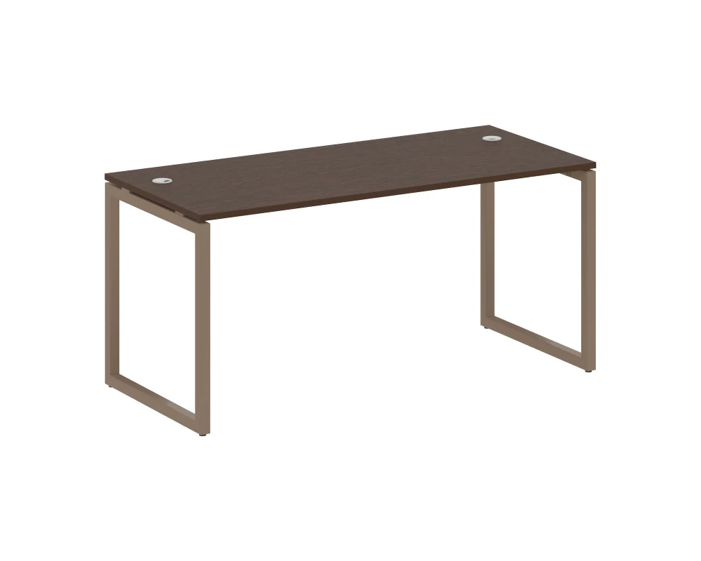 Стол письменный на О-образном м/к 1600x720x750 Metal System Quattro 4x4