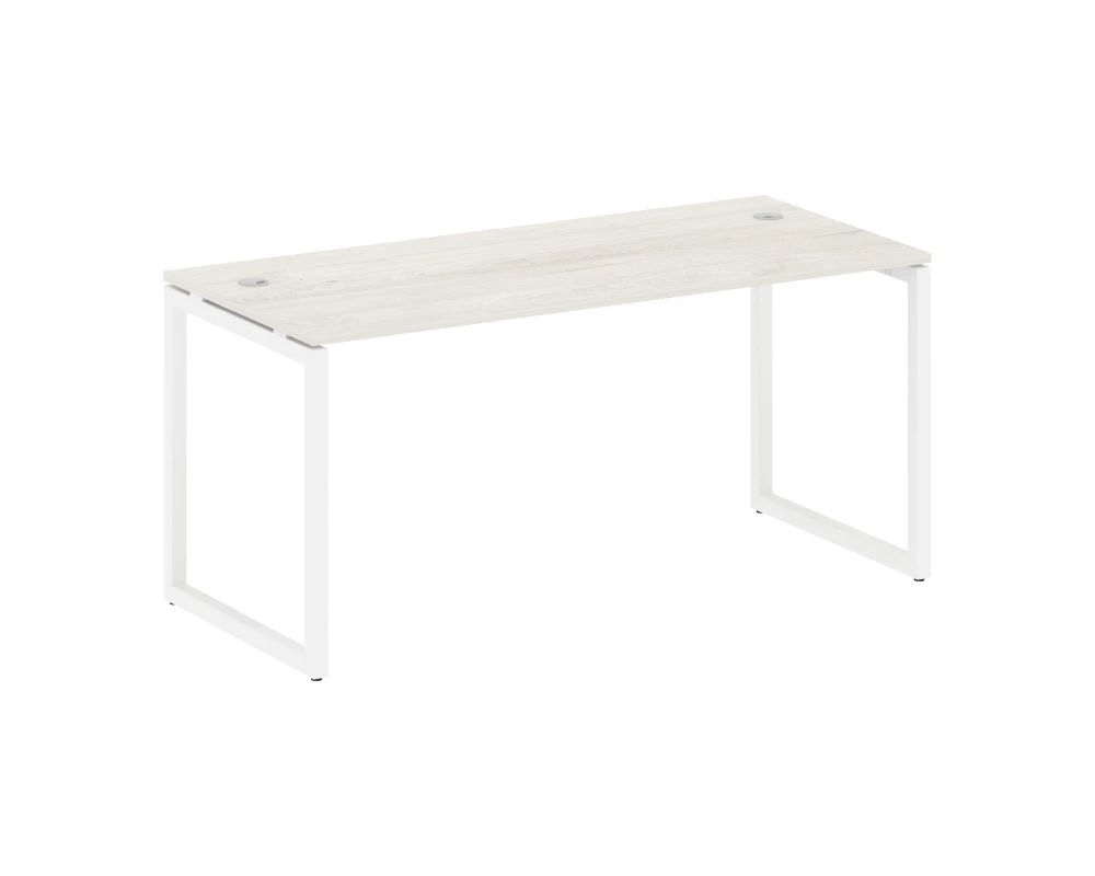 Стол письменный на О-образном м/к 1600x720x750 Metal System Quattro 4x4