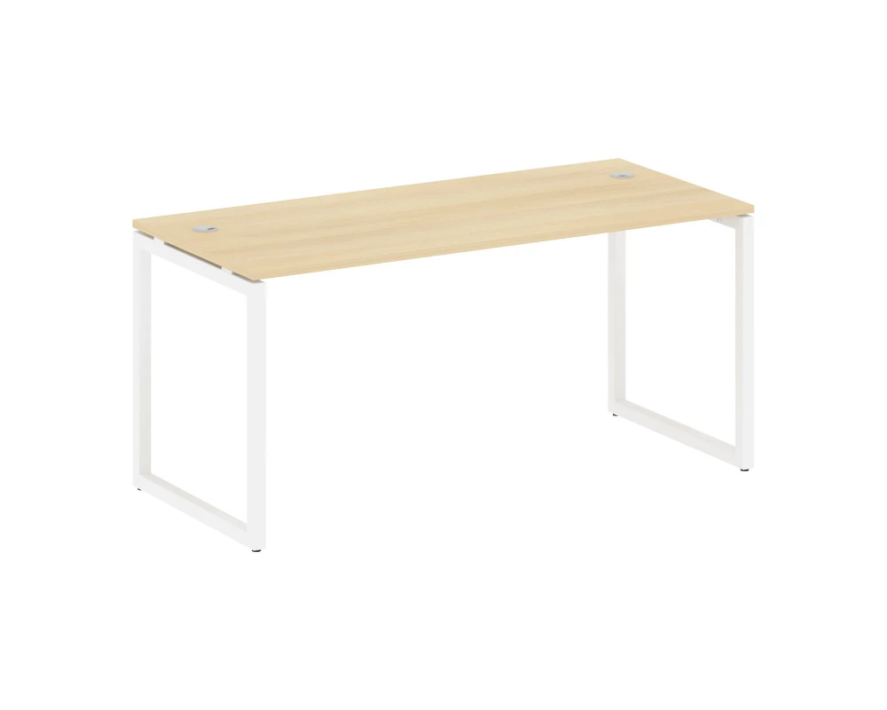 Стол письменный на О-образном м/к 1600x720x750 Metal System Quattro 4x4