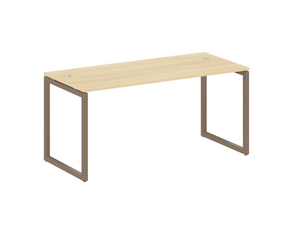 Стол письменный на О-образном м/к 1600x720x750 Metal System Quattro 4x4