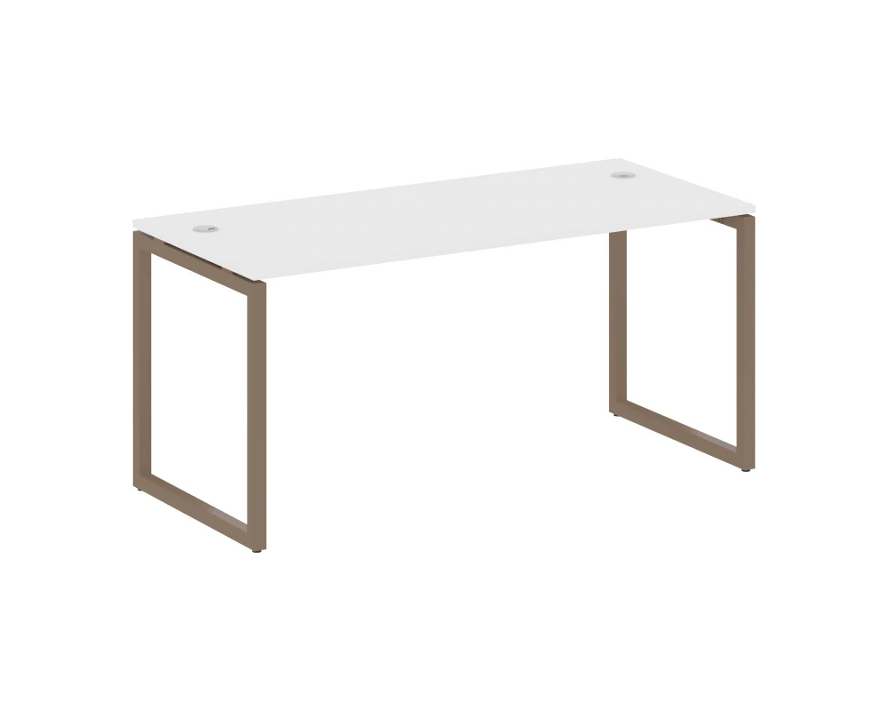 Стол письменный на О-образном м/к 1600x720x750 Metal System Quattro 4x4