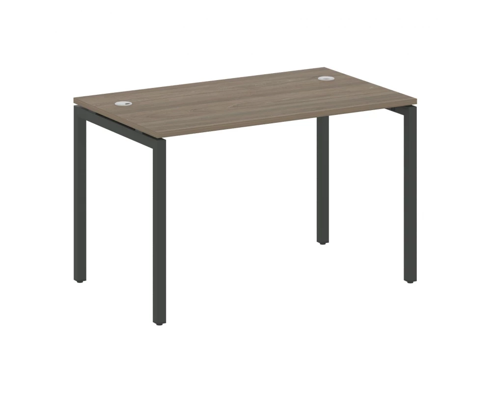 Стол письменный на П-образном м/к 1200x720x750 Metal System Quattro 4x4