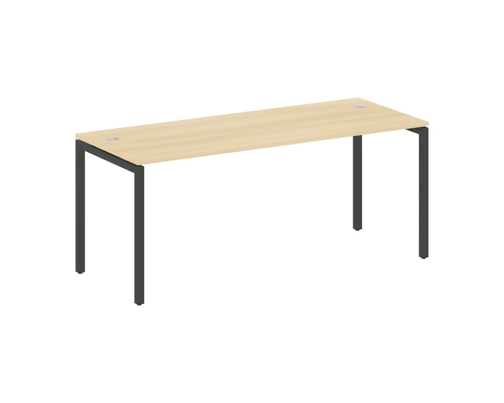 Стол письменный на П-образном м/к 1800x720x750 Metal System Quattro 4x4
