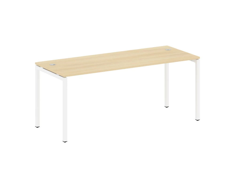 Стол письменный на П-образном м/к 1800x720x750 Metal System Quattro 4x4