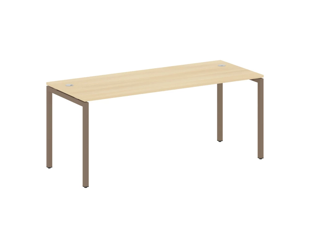 Стол письменный на П-образном м/к 1800x720x750 Metal System Quattro 4x4