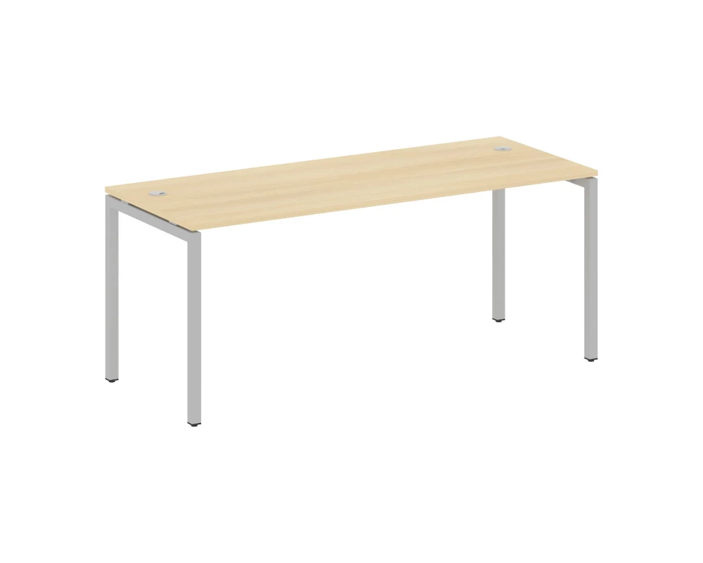 Стол письменный на П-образном м/к 1800x720x750 Metal System Quattro 4x4