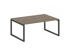 Переговорный стол (1 столешница) на О-образном м/к 1800x1235x750 Metal System Quattro 5x5 images