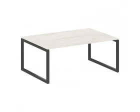 Переговорный стол (1 столешница) на О-образном м/к 1800x1235x750 Metal System Quattro 5x5 images