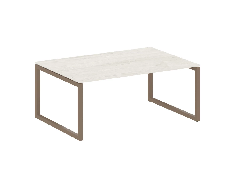 Переговорный стол (1 столешница) на О-образном м/к 1800x1235x750 Metal System Quattro 5x5