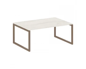 Переговорный стол (1 столешница) на О-образном м/к 1800x1235x750 Metal System Quattro 5x5 images