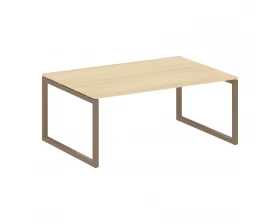 Переговорный стол (1 столешница) на О-образном м/к 1800x1235x750 Metal System Quattro 5x5 images