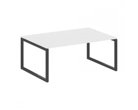 Переговорный стол (1 столешница) на О-образном м/к 1800x1235x750 Metal System Quattro 5x5 images