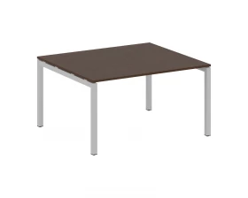 Переговорный стол (1 столешница) на П-образном м/к 1400x1235x750 Metal System Quattro 5x5 images