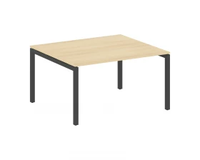 Переговорный стол (1 столешница) на П-образном м/к 1400x1235x750 Metal System Quattro 5x5 images